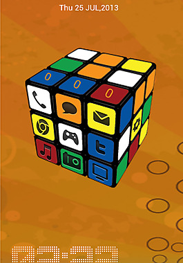retro-cube