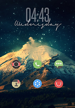 晚上