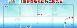 星級員工展板圖片