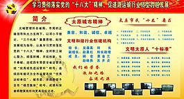 學(xué)習(xí)十八大精神展板圖片