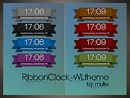 ribbonclock wltheme