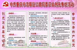 創(chuàng)先爭優(yōu)展板圖片