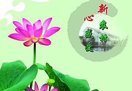 新农村展板图片