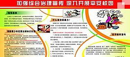 平安校園展板圖片