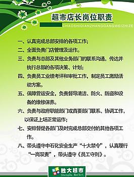 胜大超市 展板图片
