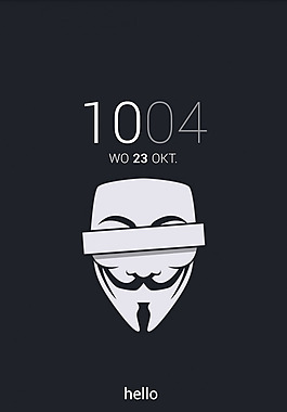 匿名的清潔