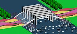 3dmax大门设计图片