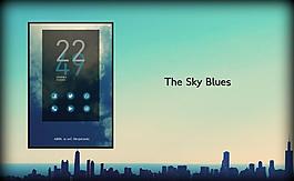天空蓝