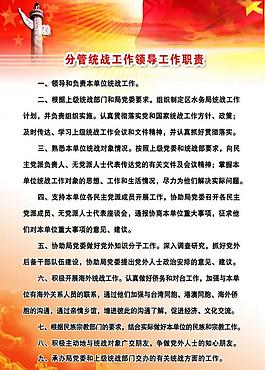 工作職責(zé)展板圖片