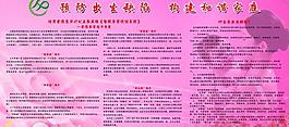 計劃生育展板圖片