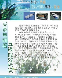 節能環保展板設計圖片