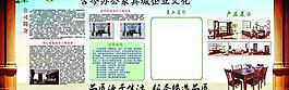 古今家具展板图片