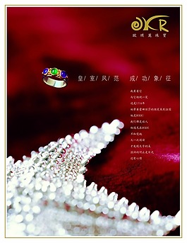 翡翠钻石宣传彩页