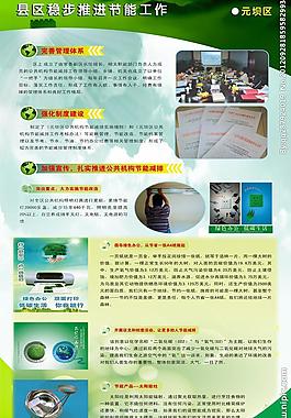 低碳节能宣传展板图片