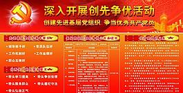 創(chuàng)先爭優(yōu)活動展板圖片