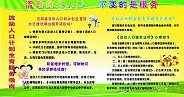 计划生育展板图片