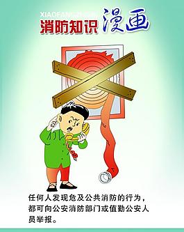 消防知識(shí)展板圖片