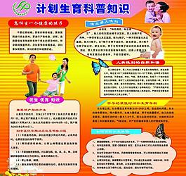 計(jì)劃生育展板圖片