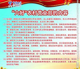 中國電信展板圖片