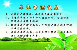 车库管理展板图片