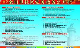 黨務政務展板圖片