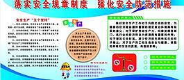 安全生產(chǎn)展板圖片