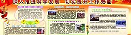 科學(xué)發(fā)展展板圖片