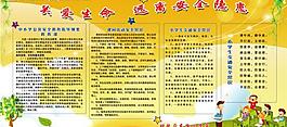 學(xué)校展板模板圖片