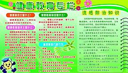 健康宣傳展板圖片