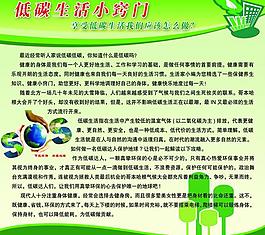 低碳經(jīng)濟展板圖片