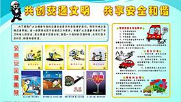 交通安全展板圖片