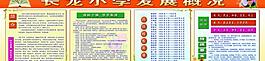 长龙小学展板图片