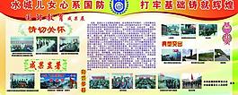 国防教育展板图片