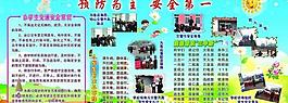 校園安全宣傳展板圖片