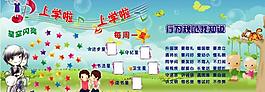学校展板二图片