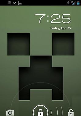 Minecraft爬行的主題