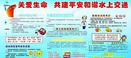 水上安全展板圖片