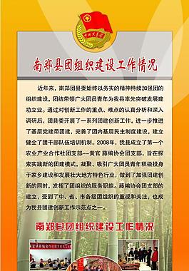 共青團展板圖片