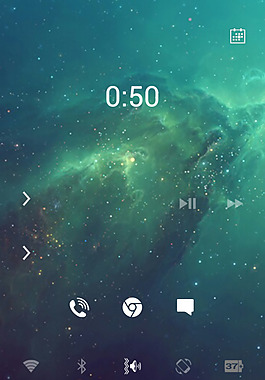 蓝色星云