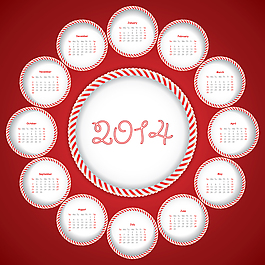 2014年日歷