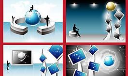 商務(wù)展示 抽象商務(wù)圖片