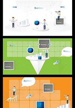 商務(wù)展示 商務(wù)背景圖片