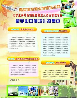 招生簡章單頁圖片