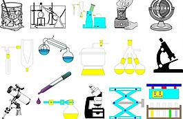 科学实验工具图片