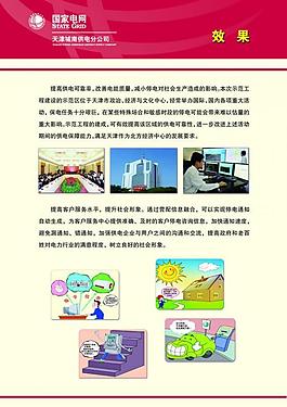 供电展板图片