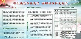 廉政展板圖片