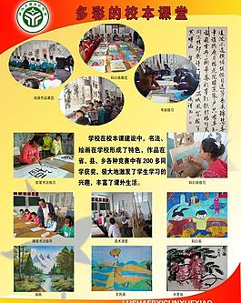 学校展板图片