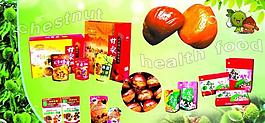 食品展板图片