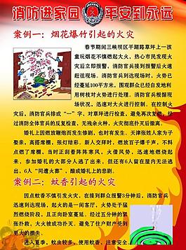 消防展板图片