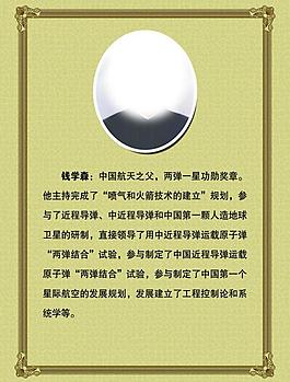 钱学森 展板图片